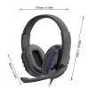 Headphone/Headset Stereo Gaming Headset For Xbox one PS4 PC 3.5mm Wired OverHead Gamer Headphone With Microphone Volume Control Game Earphone