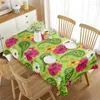 Table Cloth Paisley Tablecloth Style Ornamental Rug Pattern Inspired Design With Flowers And Leave Cover For Dining Room Kitchen Decor