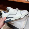 Sapatos de grife em relevo Sneaker branco preto céu azul abloh verde denim rosa vermelho luxos Virgil mens tênis casuais treinadores