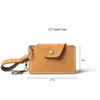 Genuine leather women designer coin purses cowhide lady short style fashion casual key zero card wallets no706