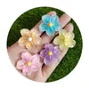 Dekorativa blommor 30mm Luminous Harts Frangipani Plumeria Flat Back Cabochon Diy Scrapbook Telefondekor Hantverk Hår örhänge