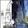 Heady épais verre Bongs narguilés Fab Egg fumée conduite d'eau crâne bécher Dab Rig Bong Recycler dab Rigs