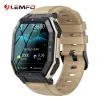 apparaten LEMFO Sporthorloges 350 mah Smart horloge heren Bluetooth Oproep Fitness smartwatch 2023 voor Android iOS Telefoon 1.85 inch 240*280 HD