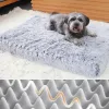 Kooien Pluche Hond Bed Mat Kattenbedden voor Kleine Middelgrote Honden Verwijderbaar voor Reiniging Puppy Kussen Super Zachte Claming Hondenbedden Huisdier Bed