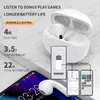 Original Pro 6 TWS Fones de ouvido sem fio Bluetooth Fones de ouvido Mini Fone Fone de ouvido estéreo esportivo para Xiaomi Android Apple Fones de ouvido intra-auriculares Binaural Cuffie Fone de ouvido