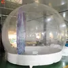 wholesale Free Delivery outdoor activities 2022 commercial Inflatable Snow Globe Christmas Photo Booth bubble tent For Promotion Advertising