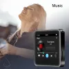 Плеер Новый портативный MP3-плеер Bluetooth Музыкальный плеер Спортивный полноэкранный MP4-видео Воспроизведение с FM-радио Запись электронных книг для Walkman