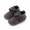 Bottes bébé filles garçons neige semelle souple chaud hiver chaussons anti-dérapant enfant en bas âge né chaussures daim fantaisie pour enfants