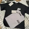 Детские футболки Летние футболки Топы Футболки с буквенным принтом для маленьких мальчиков и девочек Модная дышащая детская одежда 9 стилей CSG2403018-8