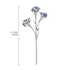 Decorative Flowers 3forks/bouquet Artificial Flower Silk Cornflower Fake Plant Home Decor Wedding Decors