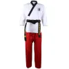 Products World Training Taekwondo Poomsae Dan Practice doboks Junior Male&Female Senior Unisex Master Dan Taekwondo uniforms Clothes Suit