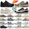 Gel 1130 running shoes men women nyc 14 gt triple black white 1130 Oyster Grey Silver Blue mens outdoor trainers sports sneakers