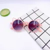 Luxury Designers Sunglasses New Childrens Mixed Color Are Equipped with Childrens Boys and Girls Ears Pc Frame Kwl4