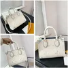 Besigner bag luxurys handbags shopper bag tote bag bag Tote Large Brown white Emboss Mummy Bag T25 20cm WYG