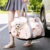 Mats Portable Cat Dog Bed Travel Car Safety Pet Seat Transport Valp Carrier Soft Soffa Stor rymdkorg Kattunge Kuddeskydd