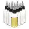 Flaschen 50 Stück 30 ml/60 ml/100 ml/120 ml leere Kunststoff-PET-Flasche mit Drehverschluss, Tropfflaschen, Tattoo-Tinte, E-Flüssigkeitsöl-Abgabebehälter