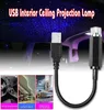 Car Roof Projection Light USB Portable Star Night Light Adjustable LED Galaxy Atmosphere Light Interior Ceiling Projector8812076
