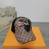 Nowy projektantka Kobiet Baseball Hat Fashion Summer Leisure G Regulowane płótno mężczyźni Ball Cap nadaje się na wszystkie okazje Nowe przybycie #0124