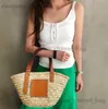 Beach Bags Designer Beach Bags 2023 Classic Style Fashion Handbags Womens Shoulder Bag 5A Pure Handle Woven bags Str Shopping summer Vacation Large Capacity T240301