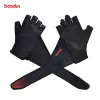 Lifting BOODUN Heren Gymhandschoenen Schokbestendig Bodybuilding Gewichtheffen Handschoenen Crossfit Fitness Sport Trainingshandschoenen met polsbanden