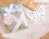 Party Favor 10pcs Butterfly Dodaj do zakładek do Komunii Dziewczyna Baby Shower Baby Shower Ukończenie urodzin Przyjmowanie ślubu i prezenty gość