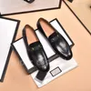 Mens Fashion Loafers Designers Shoes Classic Brand Genuine Leather Business Office Work Formal Dress Shoes Party Wedding Flat Shoe