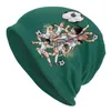 Berets Captain Tsubasa Team Logo Bonnet Homme Hip Hop Knitting Hat For Women Men Winter Warm Anime Football Beanies Caps