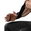 Lyft 1 par kohud läderhand grepp gymmet vikt lyfthandskar med handledsslag för tyngdlyftning träning pullups wods gymnastik