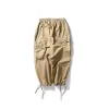 Pantalons de survêtement unisexe surdimensionné Cargo pantalon hommes femmes US rétro militaire armée pantalon ample japon Style 95% coton mâle vêtements 2023 automne
