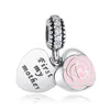 Heißer Verkauf Splitter Überzogene Serie Charm Bead Baumeln Fit Original Armband Halskette DIY Schmuck mode Frauen Geschenk