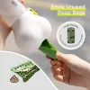 Alimentatori Mewoofun Cat Dog Water Bottle Feeder Bowl 2 in 1 A prova di perdite Portatile Moda Pet Potabile Strumento da viaggio all'aperto con sacchetto per la cacca