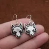 Studörhängen 1st Animal Wolf Earring Christmas Gift