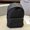 Designer mochila homem e mulher moda náilon preto 2024 novo clássico paris nova iorque escola livro bolsa de ombro alta qualidade mochila