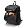 Backpack Large Capacity Men Casual Travel Business Computer Bag Water-resistant Student Schoolbag Simple Basketball