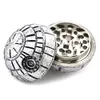 Death star grinders 55mm pollen catcher herb grinder 3 Layer PokeBall Tobacco Grinder Round Smoking Grinders VS Sharpstone Grinders LXL05