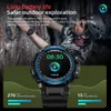 Inne zegarki Lokmats Nowy atak Pro Sports Inteligentny Bluetooth Call 5Atm Waterproof Fitness Tracker Monitor quettowa Q240301