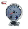 Dragon gauge 375quot95mm Chrome shell White BacklightBlue digital Auto Tachometer gauge RPM Mete Racing Refit5678274