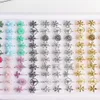 36 Teile/los Nette Bunte Spinner Drehbare Kinder Ringe Für Mädchen Kinder Blumen Schneeflocke Schöne Schmuck Mix Stil Geschenke 240226