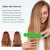 Plasma hår platt järn 500f vibrera hår rätare keratinbehandling för krusigt hår återhämtar de skadade hårstrycken 240226