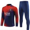 23 24 Paris Tracksuit Soccer Jersey PSS Messis Mbappe Classic Style Training Jersey Half Pull Long Sergio Ramos Verratti Icardi Top Top Top