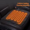 Siedziny samochodowe Covery 1 -szt. Zimowa pokrywa ogrzewania USB Poduszka Universal Auto Wygodne miękkie siedzenia Poduszki Automobile ciepłe akcesoria