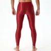 Mutandine da donna Pantaloni da matita stretti e velati sexy da uomo Intimo Leggings modellanti Mutande attillate setose Pigiama trasparente ultra sottile