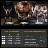 Heben von Halbfinger -Fitnesshandschuhen mit Handgelenkswickelunterstützung für Männer Frauen CrossFit Workout Power Gewicht Hebeausrüstung