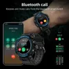 Inne zegarki Lokmats Nowy atak Pro Sports Inteligentny Bluetooth Call 5Atm Waterproof Fitness Tracker Monitor quettowa Q240301