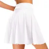 Skirts Women's Basic Skirt Versatile Stretchy Flared Casual Mini Skater Red Black Green Blue Short 2024