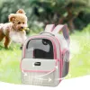 Carriers Pet Carrier Transport Travel Bag Oxford Cloth Transparent Spacecraft Handbag Portable Large Capacity for Cats Dogs OutdoorTravel