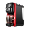 Verktyg Houselin Multiple Capsule Coffee Machine Hot/Cold DG Cappuccino nes Small Capsule Ese Pod Ground Coffee Maker 19bar