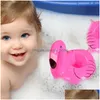 Sand Play Water Fun Flatable Flamingo Drinks Cup Holder Pool Floats Bar Coasters Floatation Devices Childr Toy Small Size Dhigl