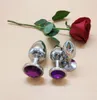 3 sizes Stainless Steel Attractive Butt Plug Rosebud Anal plugs Jewelry sex toys for couple safe and nontoxic buttplug5963935