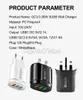 Quick Charge 3.0 USB Charger 28W 3 Ports Adapter QC 3.0 EU US UK Plug Wall Mobile Phone Fast Charger Home Wall Charger Travel Adapter